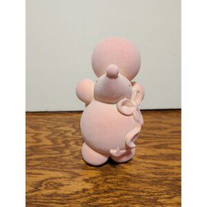 Flocked poodle home decor